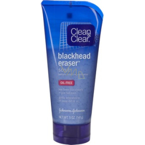 Clean & Clear Blackhead clearing peeling proti černým tečkám 150 ml