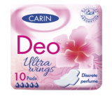 Carine Ultra Wings Deo intimní vložky 10 kusů