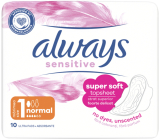 Always Ultra Sensitive Normal Plus intimní vložky 10 kusů