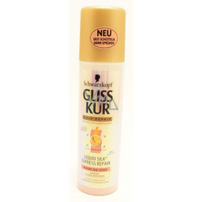 Gliss Kur Express Liquid Silk Gloss regenerační balzám na vlasy 200 ml