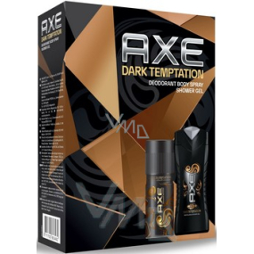 Axe Dark Temptation deodorant sprej 150 ml + sprchový gel 250 ml, kosmetická sada