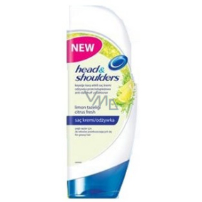 Head&Shoulders Citrus Fresh balzám pro mastné vlasy 180 ml