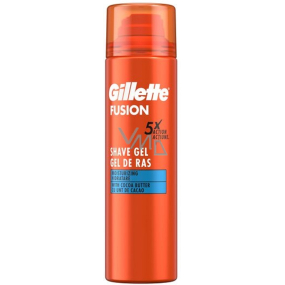 Gillette Fusion Ultra Moisturizing hydratační gel na holení pro muže 200 ml