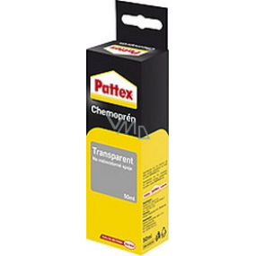 Pattex Chemoprén Transparent lepidlo na vodovzdorné spoje kombinace materiálů 50 ml v krabičce