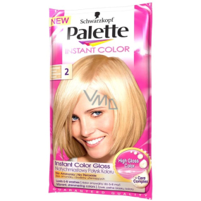 Schwarzkopf Palette Instant Color postupně smývatelná barva na vlasy 2 Zářivě plavý 25 ml