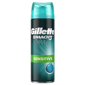 Gillette Mach3 Sensitive gel na holení pro muže 200 ml