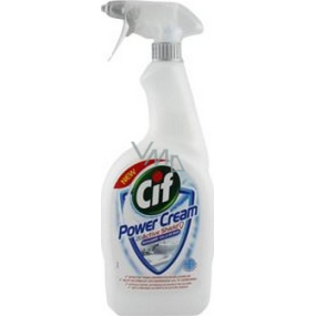 Cif Power Cream Koupelna čistič koupelen sprej 750 ml