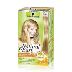 Schwarzkopf Natural & Easy barva na vlasy 534 Světle béžovoplavé hedvábí