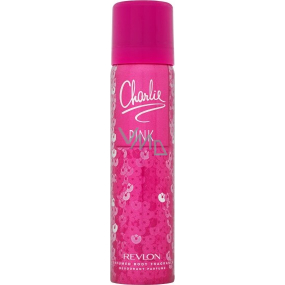 Revlon Charlie Pink deodorant sprej pro ženy 75 ml