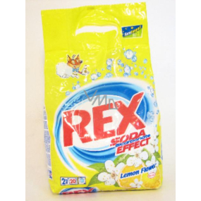Rex Lemon Flower prášek na praní 2 kg