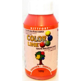 Kittfort Color Line tekutá malířská barva Terracotta 100 g
