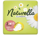Naturella Classic Normal hygienické vložky s heřmánkem 10 kusů
