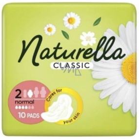 Naturella Classic Normal hygienické vložky s heřmánkem 10 kusů