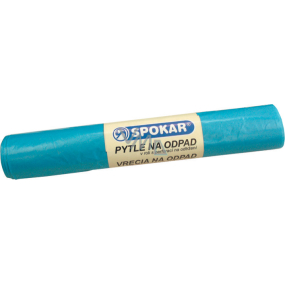 Spokar Pytle na odpad 120 litrů, 70 x 110 cm, materiál LDPE, role 10 kusů