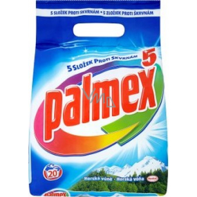 Palmex 5 Horská vůně prášek na praní 20 dávek 1,4 kg