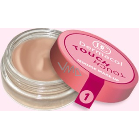 Dermacol Touch Touch Mousse pěnový make-up odstín 01 15 g