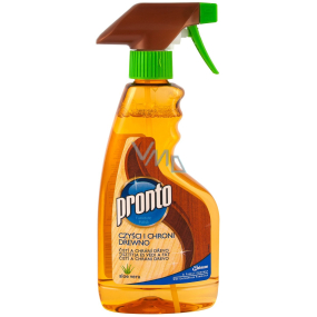 Pronto Aloe Vera čistič na dřevěné povrchy rozprašovač 375 ml