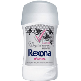 Rexona Crystal Clear Pure antiperspirant deodorant stick pro ženy 40 ml
