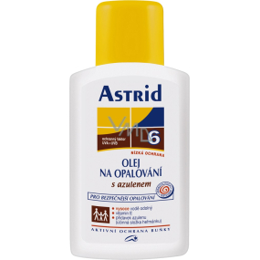 Astrid F6 Azulen Olej na opalování 200 ml