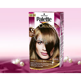 Schwarzkopf Palette Deluxe barva na vlasy 655 zářivě zlatá čokoládová 115 ml