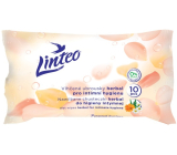 Linteo Herbal vlhčené ubrousky pro intimní hygienu 10 kusů