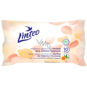 Linteo Herbal vlhčené ubrousky pro intimní hygienu 10 kusů