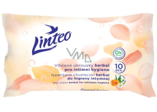 Linteo Herbal vlhčené ubrousky pro intimní hygienu 10 kusů