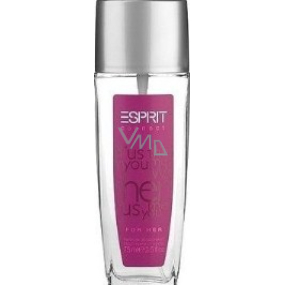 Esprit Connect for Her parfémovaný deodorant sklo pro ženy 75 ml