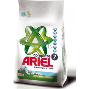 Ariel Mountain Spring prací prášek pro čisté a voňavé prádlo bez skvrn 5 kg