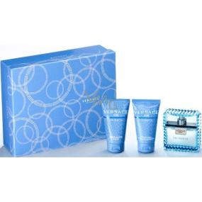 Versace Eau Fraiche Man toaletní voda 50 ml + sprchový gel 50 ml + balzám po holení 50 ml, dárková sada
