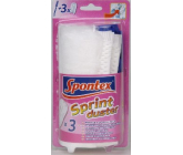 Spontex 3 Sprint Duster oprašovač s rukojetí 3 ks 3D struktura s tisíci vlákny