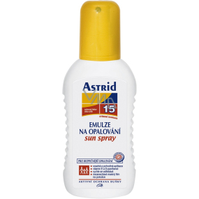Astrid Sun F15 emulze na opalování sprej 200 ml