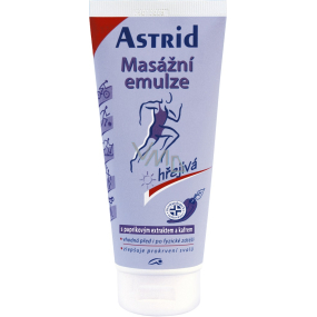 Astrid Hřejivá masážní emulze 200 ml