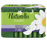 Naturella Classic Night hygienické vložky s heřmánkem 7 kusů