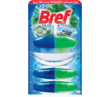 Bref Duo Aktiv Northern Pine Borovice WC gel náhradní náplň 3 x 60 ml