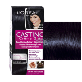 Loreal Paris Casting Creme Gloss barva na vlasy 210 modročerná