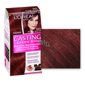Loreal Paris Casting Creme Gloss barva na vlasy 565 granátová červenohnědá