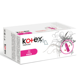 Kotex Super tampony 32 kusů