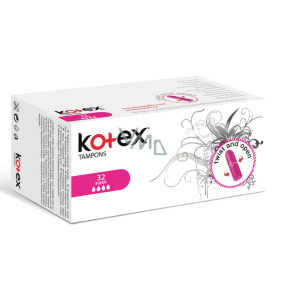 Kotex Super tampony 32 kusů