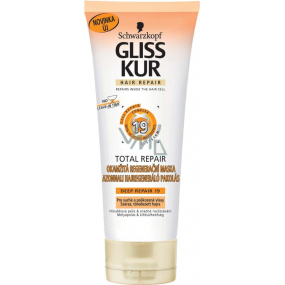 Gliss Kur Total Repair okamžitá maska regenerační vlasová 200 ml