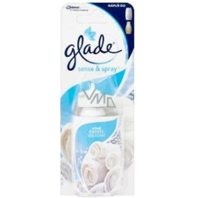 Glade Sense & Spray Pure Clean Linen osvěžovač vzduchu náhradní náplň 18 ml sprej