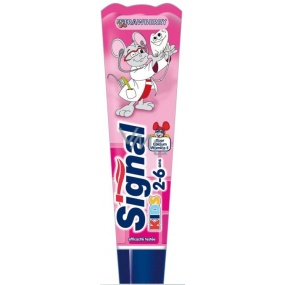 Signal Kids Strawberry 2-6 let zubní pasta pro děti 50 ml