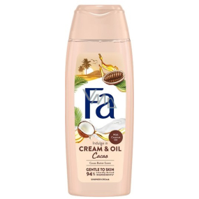 Fa Cream & Oil Kakaové máslo a kokosový olej sprchový gel 250 ml