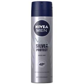Nivea Men Silver Protect antiperspirant deodorant sprej 150 ml