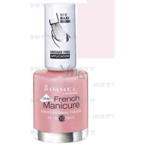 Rimmel London Lycra Pro lak na nehty francouzská manikúra 433 French Ivory 12 ml