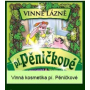Bohemia Gifts Wine Spa Vinná kosmetika paní Pěničková koupelová olejová lázeň tmavá 500 ml