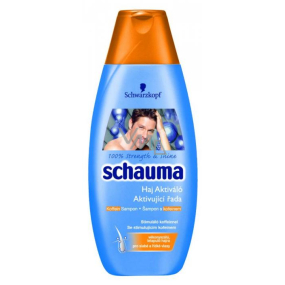 Schauma for Men Aktivující s kofeinem pro sílu a objem šampon na vlasy 400 ml