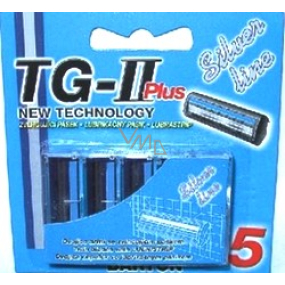 Bartoň TG-II Plus Silver Line náhradní hlavice 5 kusů