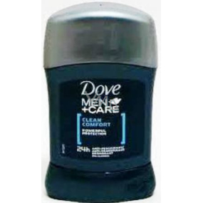 Dove Men + Care Clean Comfort antiperspirant deodorant stick pro muže 50 ml