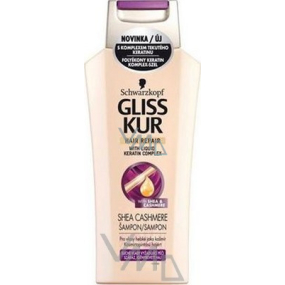 Gliss Kur Shea Cashmere regenerační šampon na vlasy 250 ml
